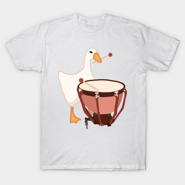 Timpani Goose T-Shirt by Artstuffs121